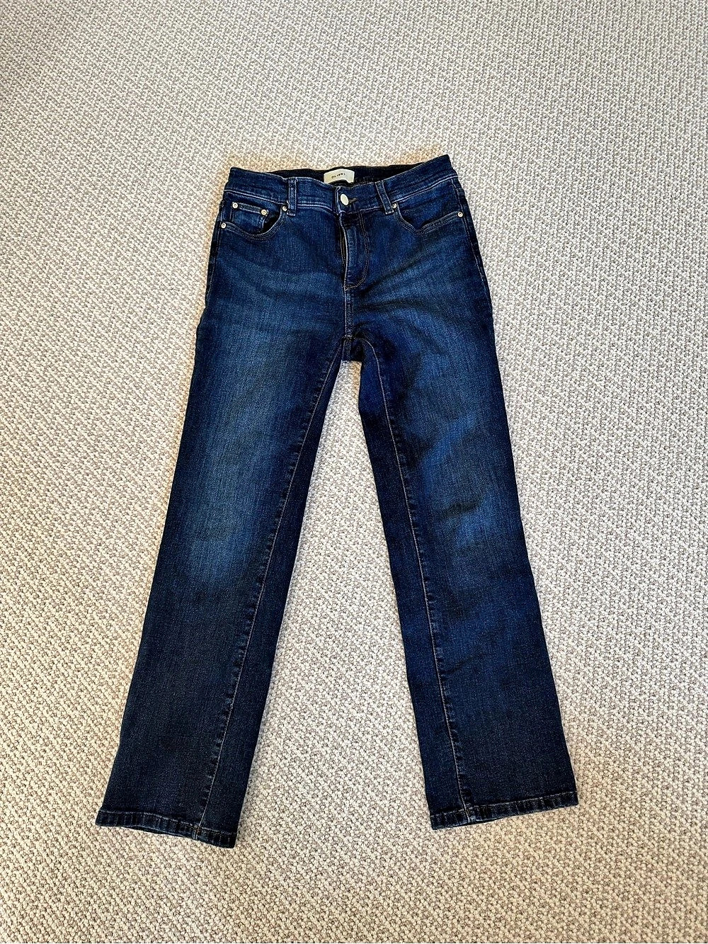 DL1961 Mara Straight 27" Straight Leg Blue Waist 28